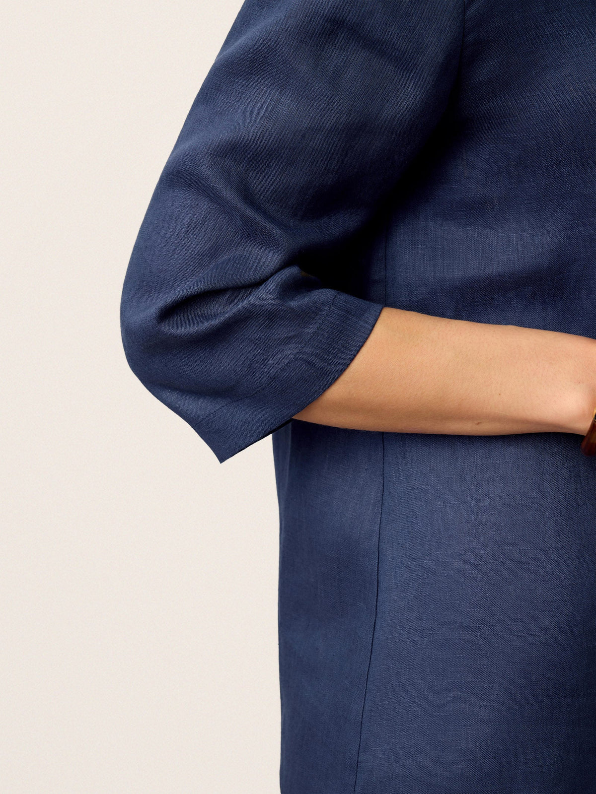 OTTILIE Asymmetric 100% Linnen top