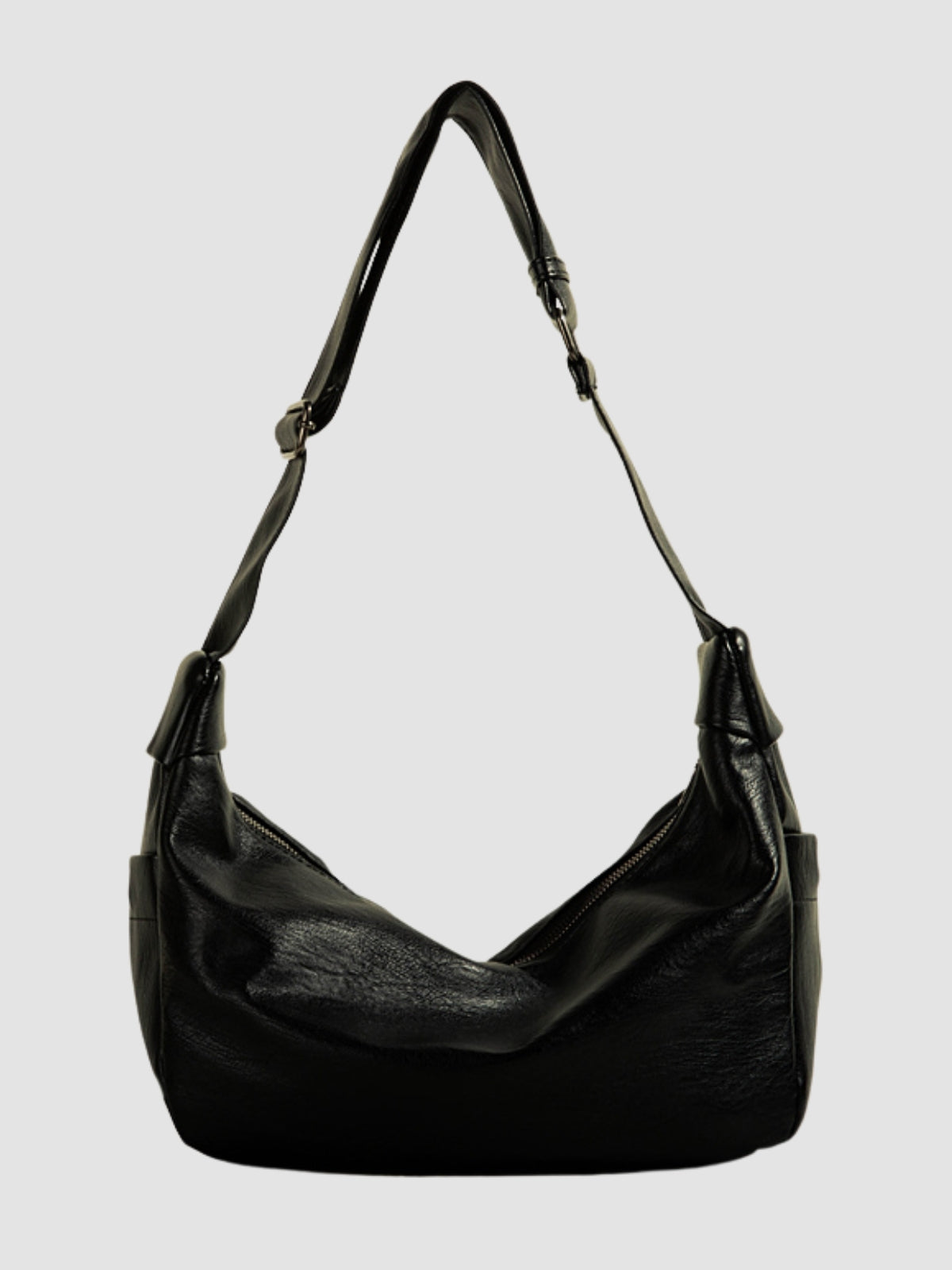 WLS Dumpling Retro Casual Tote Leather Bag