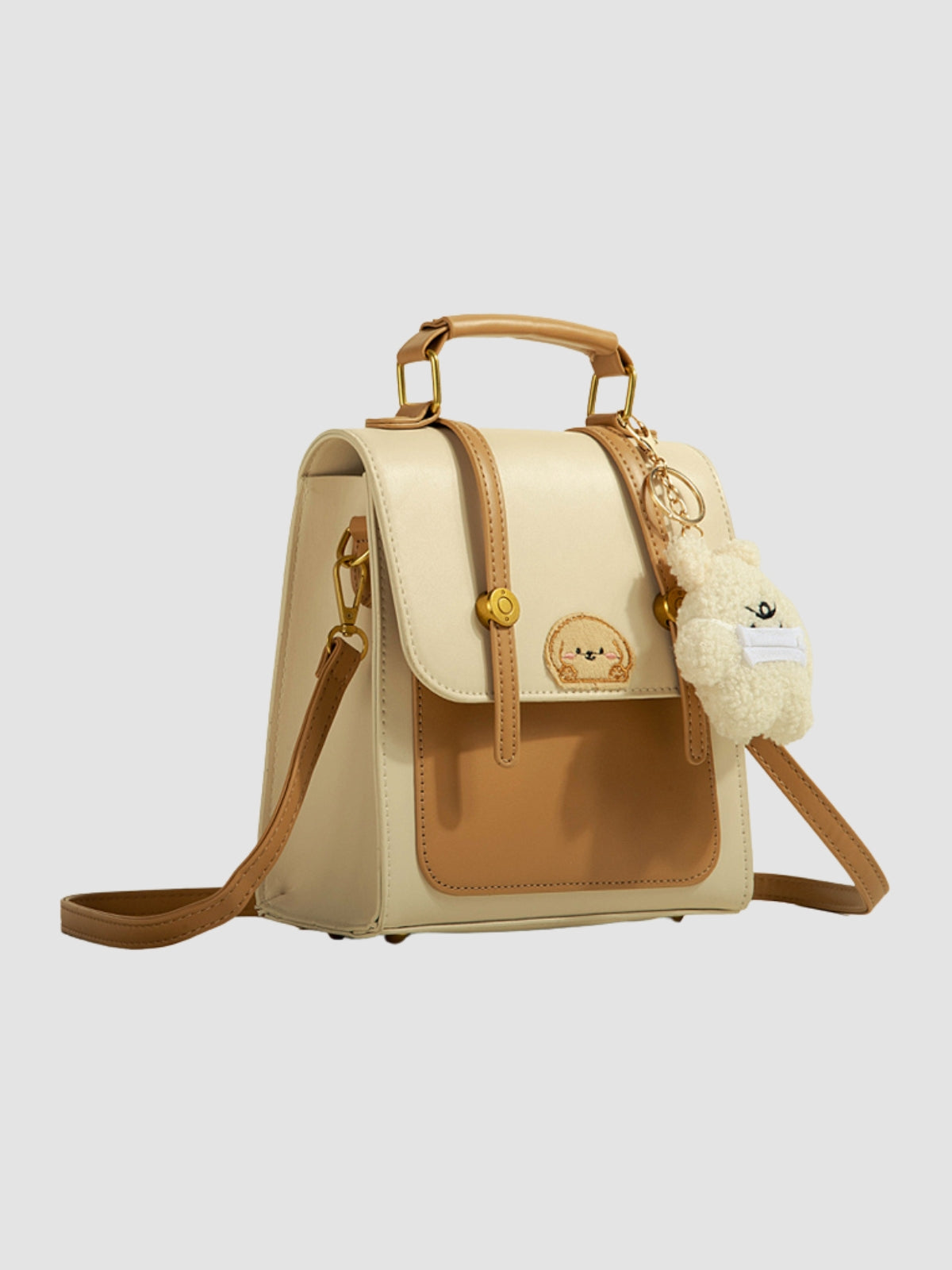 WLS Genuine Large Capacity Leather Backpack