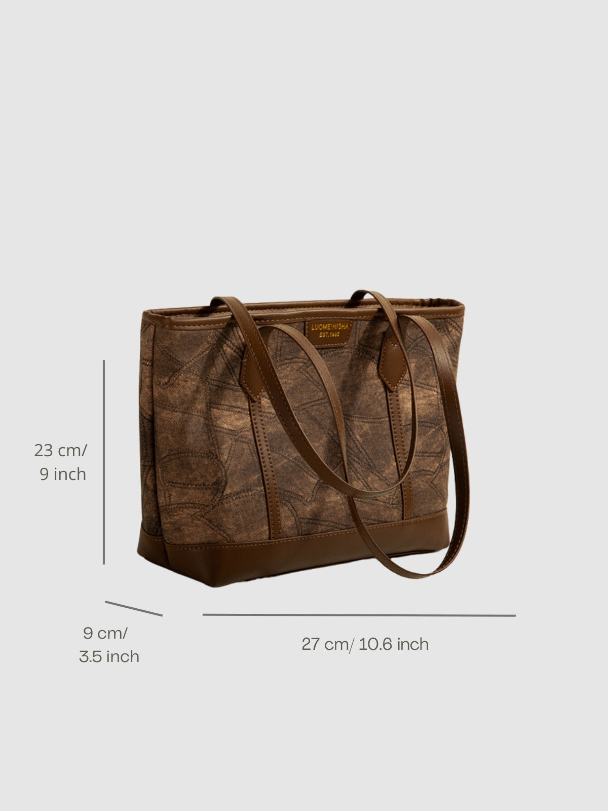 WLS Retro Class Large Retro Shoulder Bag