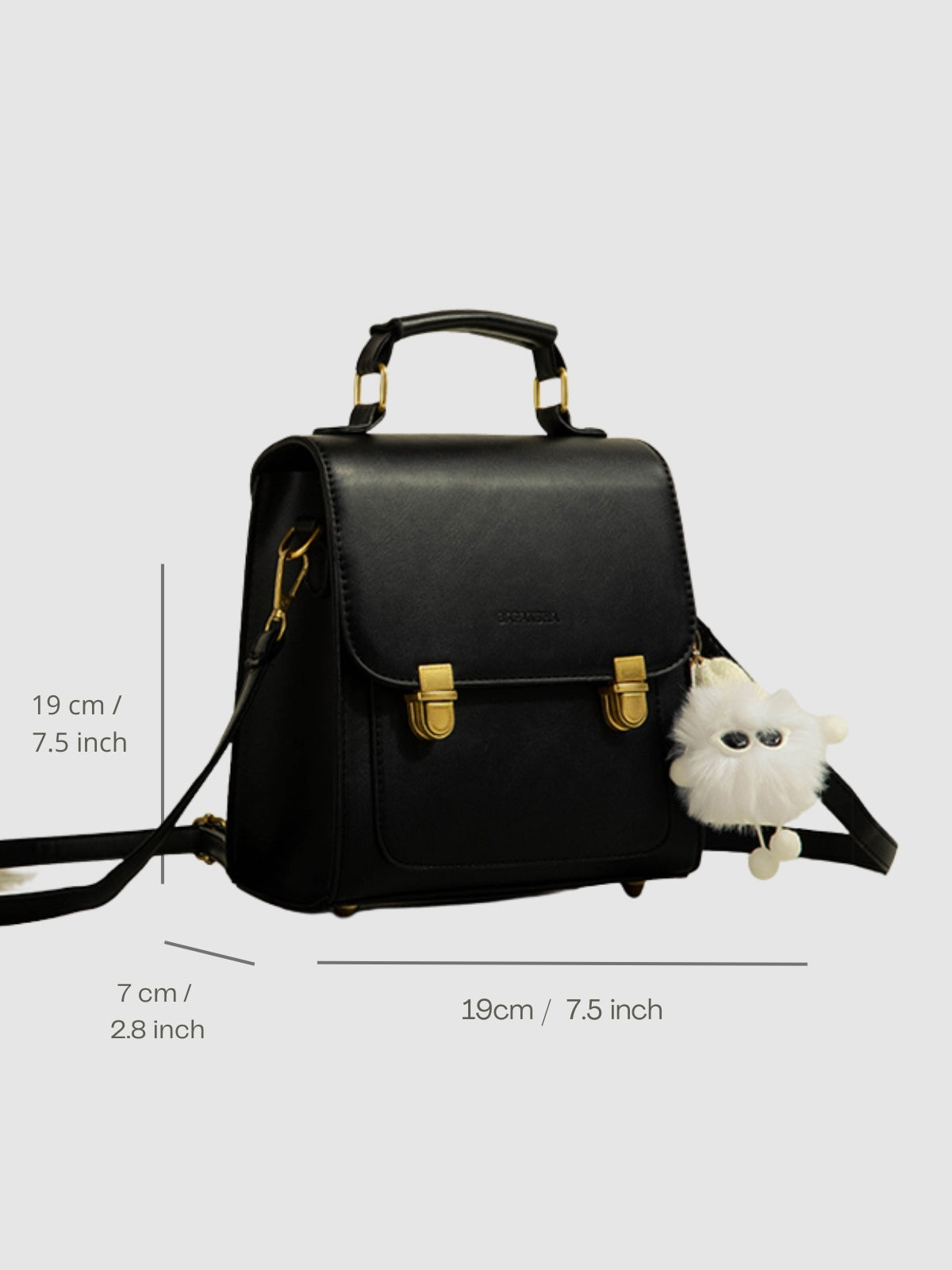 WLS Retro One Shoulder Cross Body Backpack