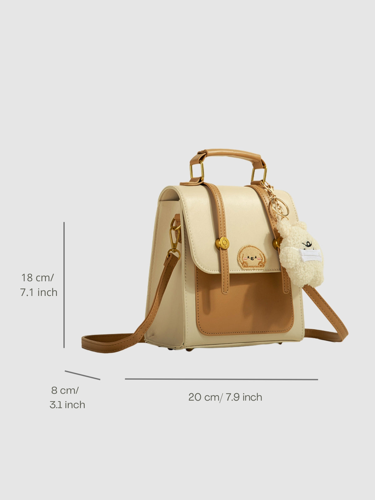 WLS Genuine Large Capacity Leather Backpack