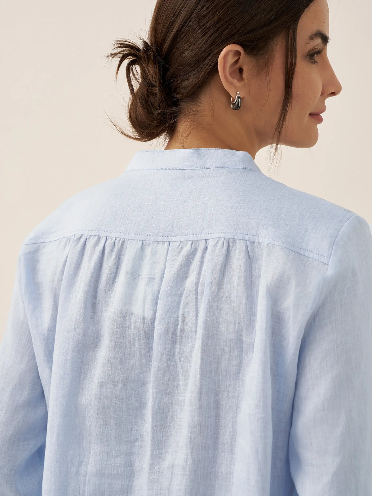 JOANNA 100% Linen Dress Shirt