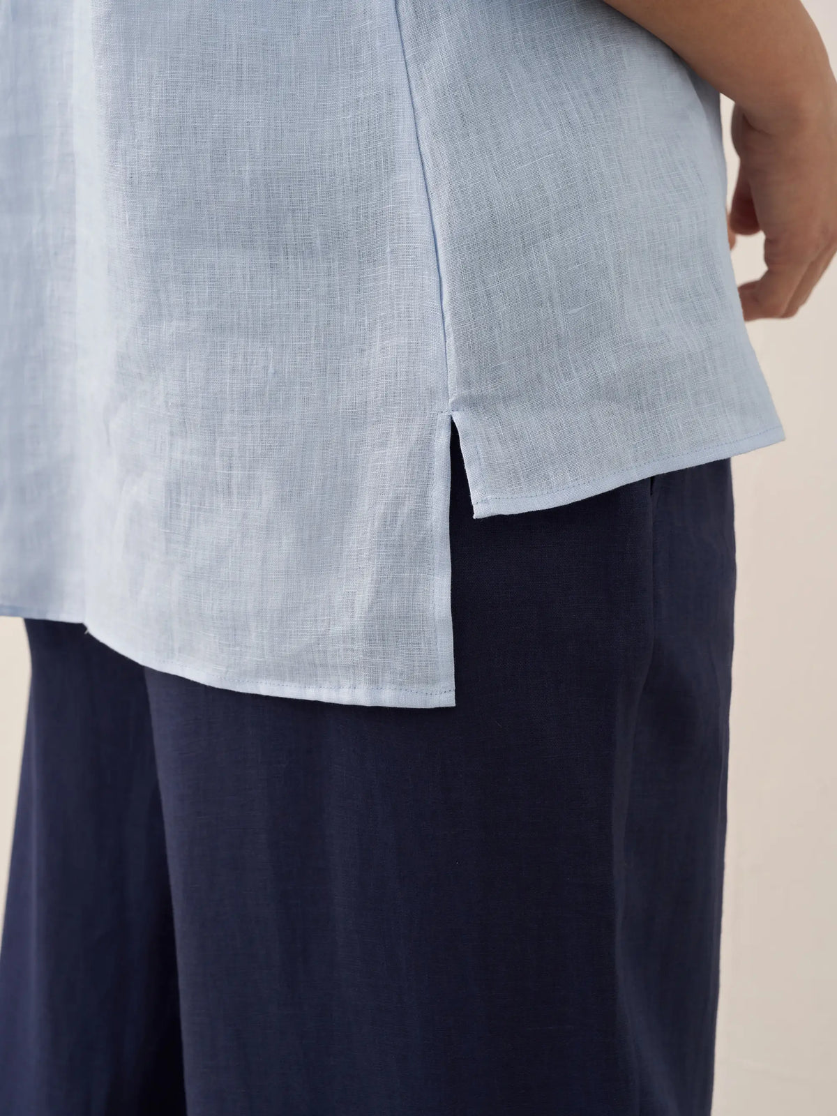 JOANNA 100% Linen Dress Shirt