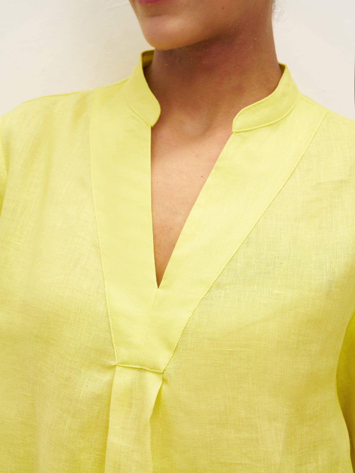 JOANNA 100% Linen Dress Shirt