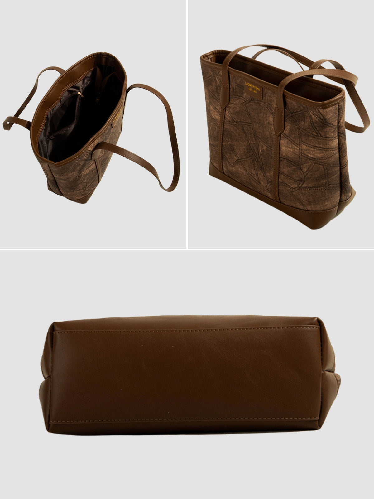 WLS Retro Class Large Retro Shoulder Bag