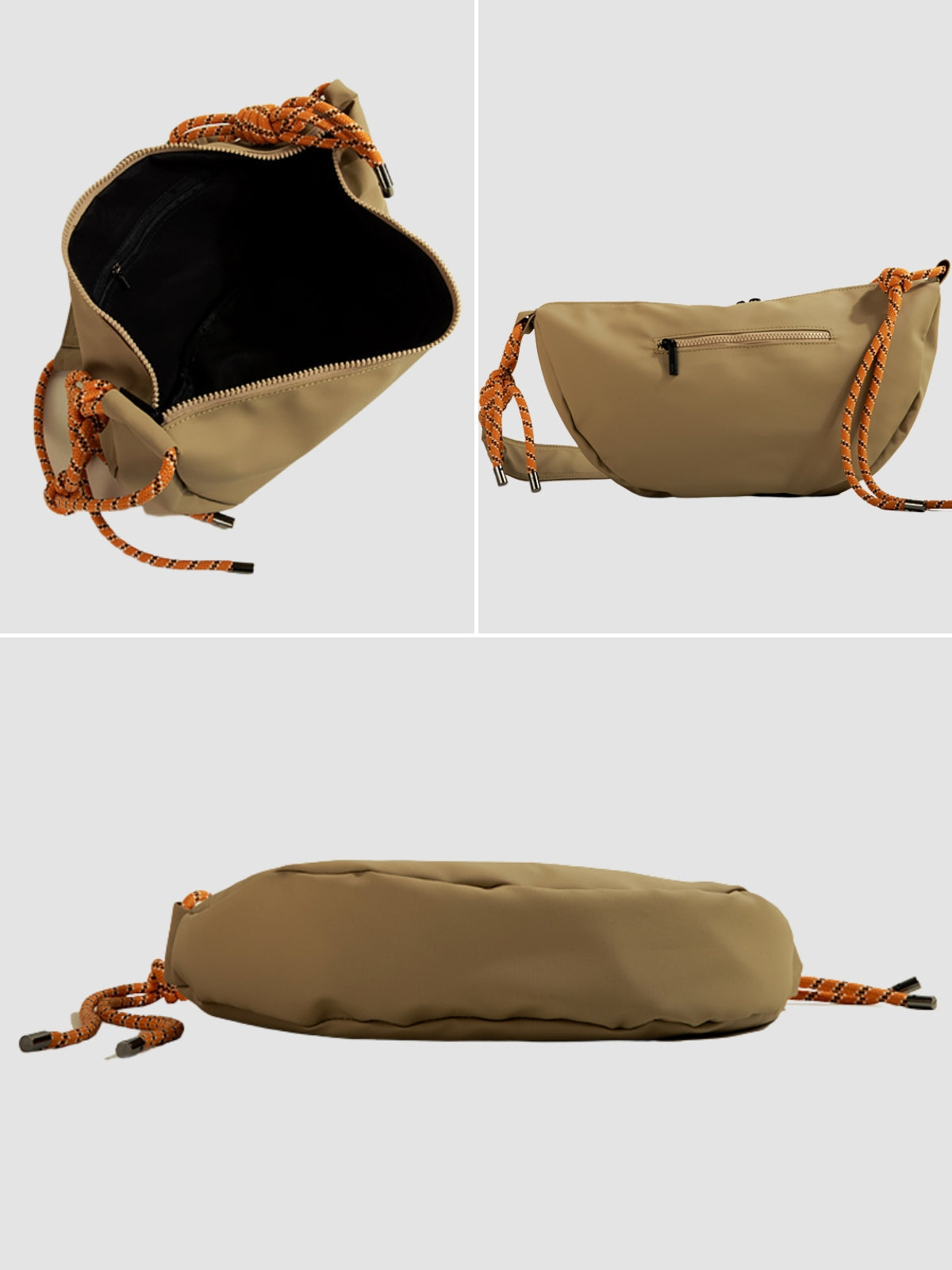 WLS One Shoulder Crossbody Canvas Bag