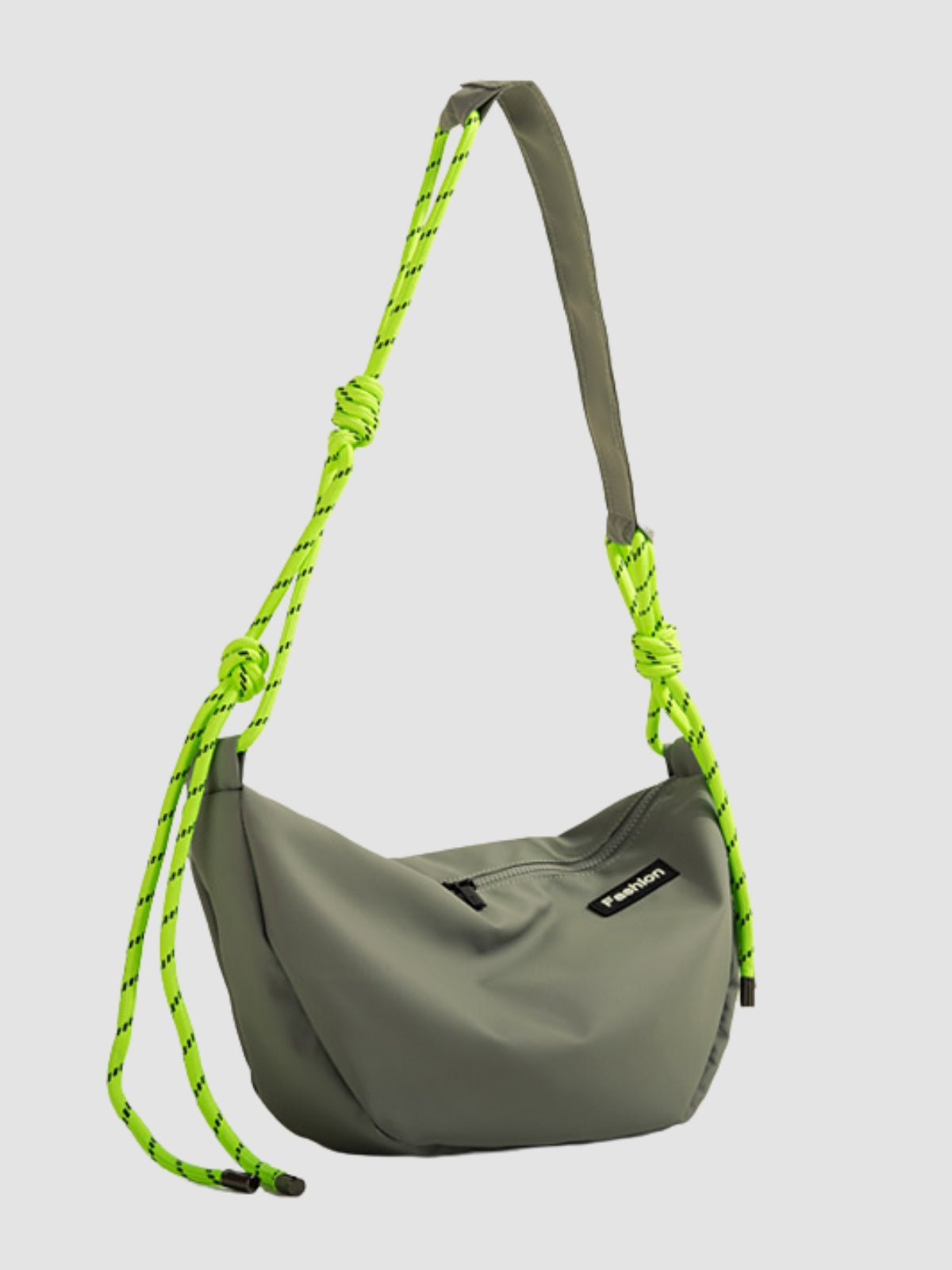 WLS One Shoulder Crossbody Canvas Bag