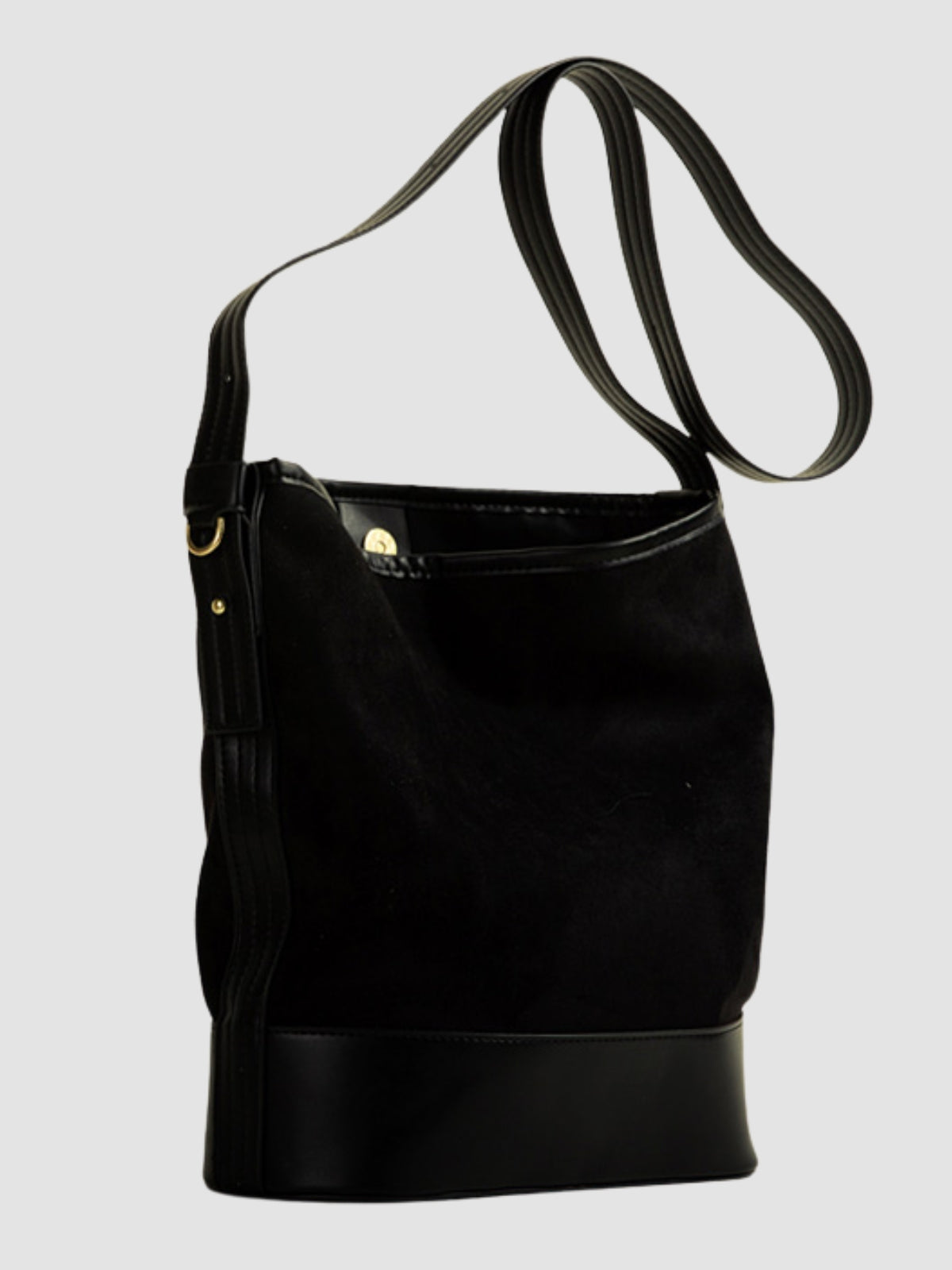 WLS Genuine Retro Shoulder Bucket Bag