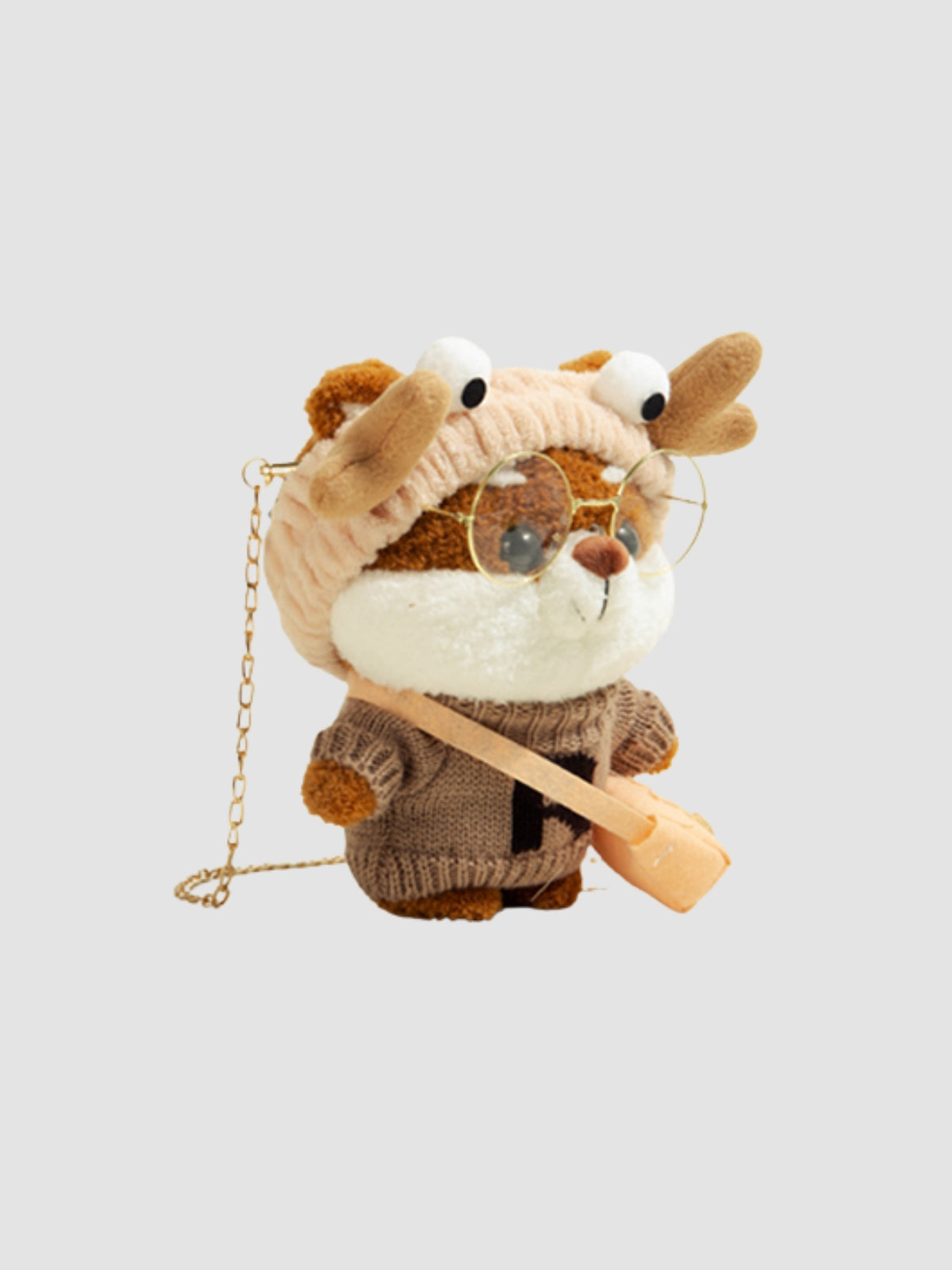WLS Cute Plush Doll Small Crossbody Bag