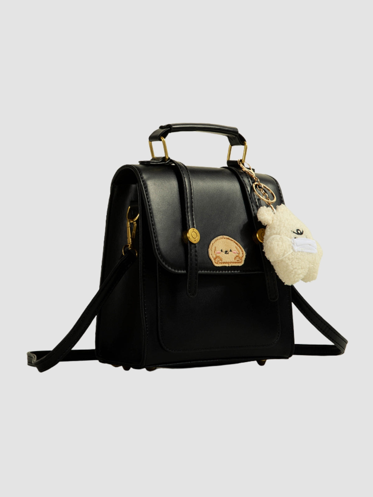 WLS Genuine Large Capacity Leather Backpack