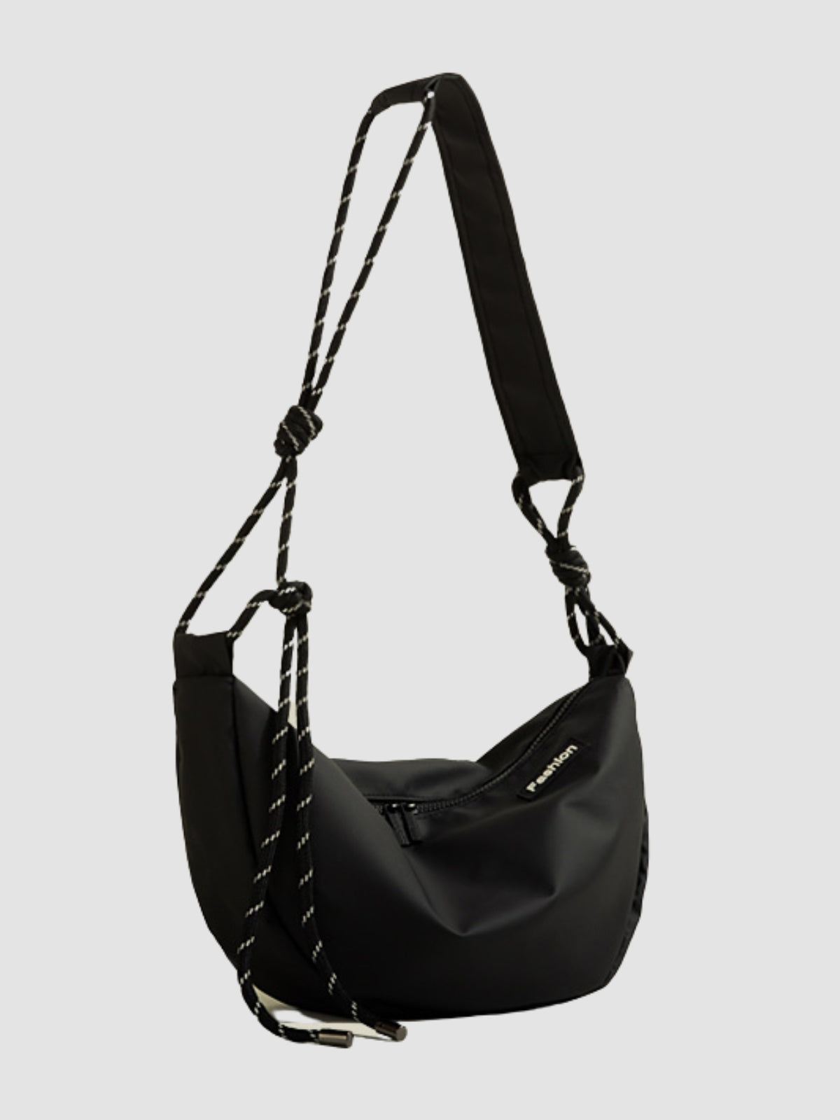 WLS One Shoulder Crossbody Canvas Bag