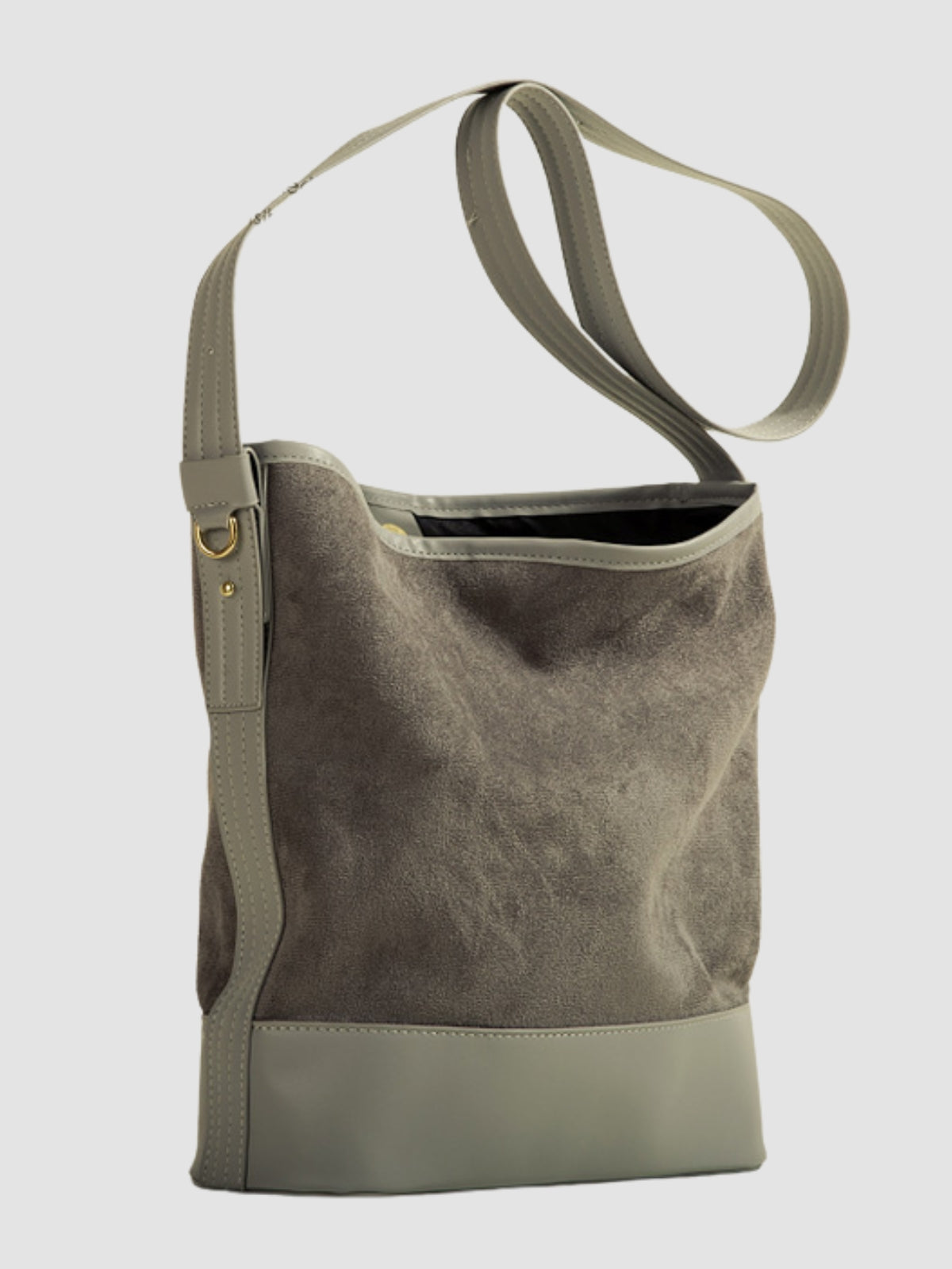 WLS Genuine Retro Shoulder Bucket Bag