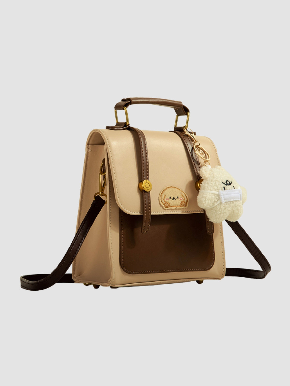 WLS Genuine Large Capacity Leather Backpack