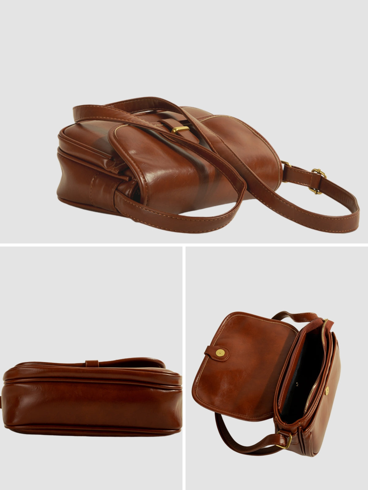 WLS High End Retro Large Messenger Bag