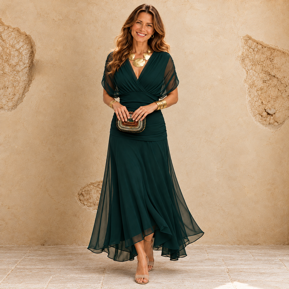 Emma™ Elegant Maxi Party Dress