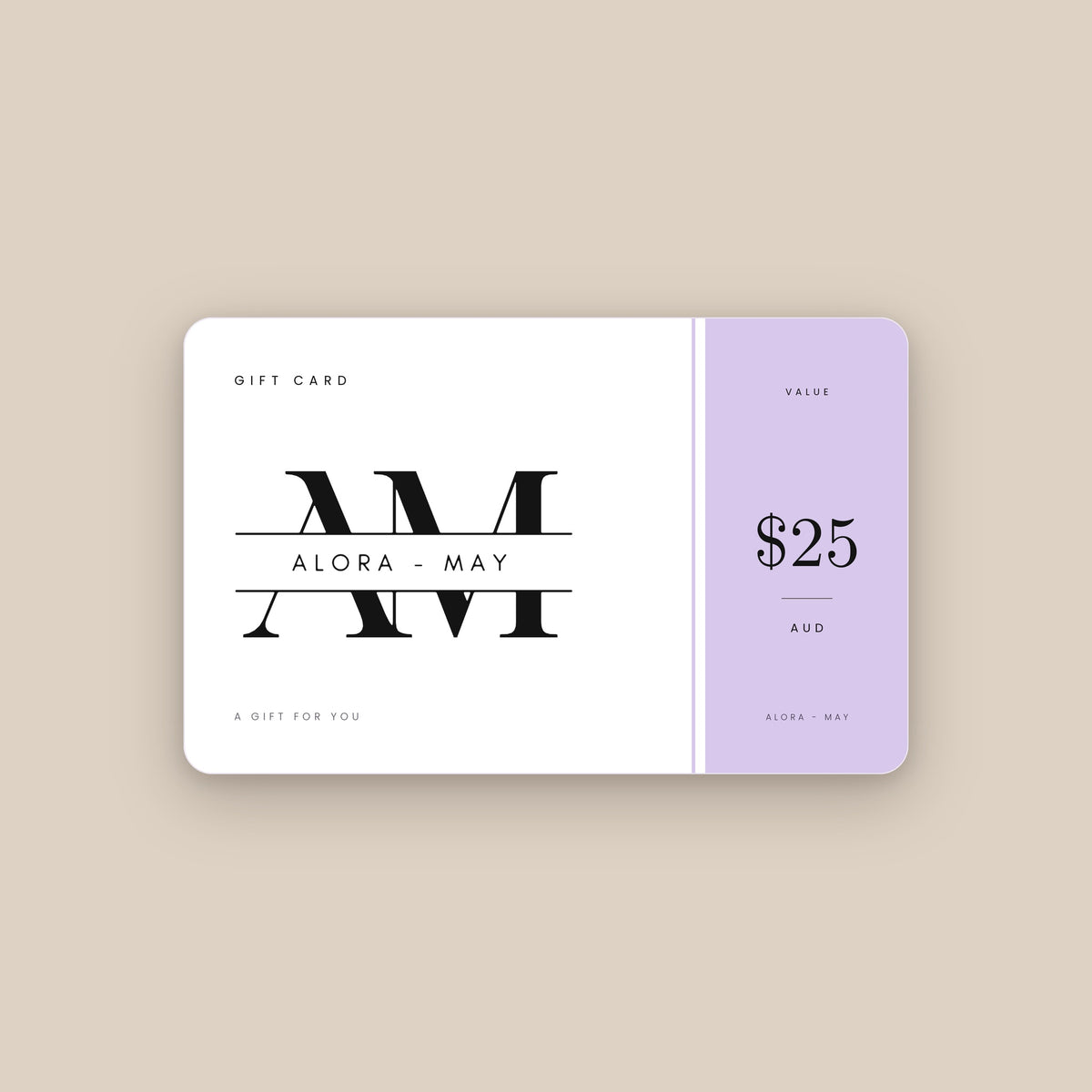 Alora-May Digital Gift Card